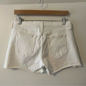 J. Crew White Denim / Jean Shorts